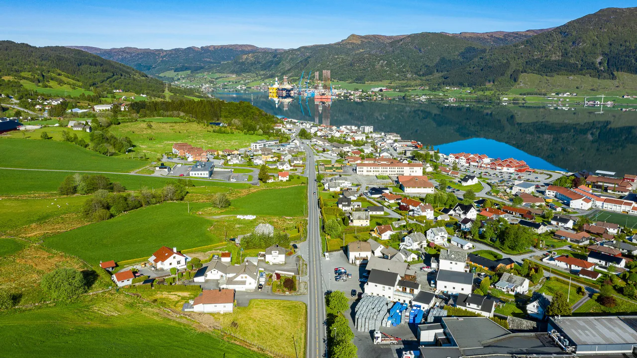 Representativt motiv fra Vindafjord kommune
