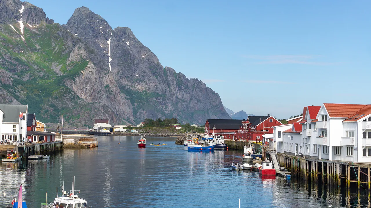 Representativt motiv fra Vågan kommune