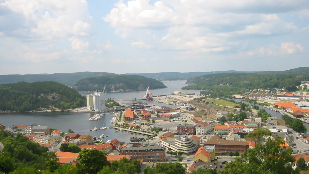 Representativt motiv fra Halden kommune