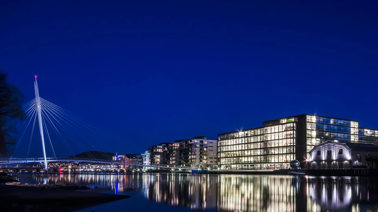 Representativt motiv fra Drammen kommune