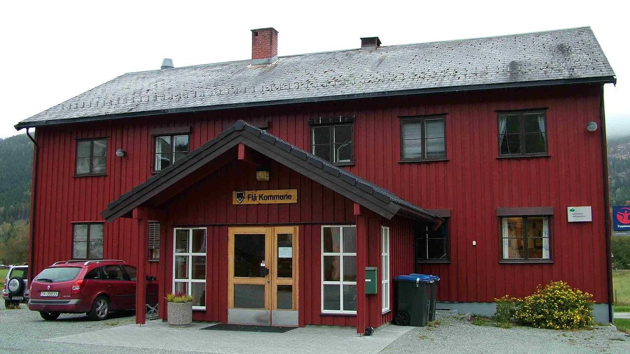 Representativt motiv fra Flå kommune