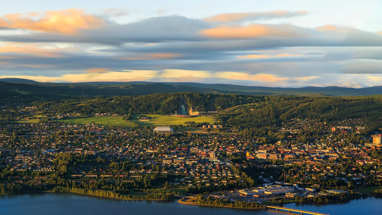 Representativt motiv fra Lillehammer kommune