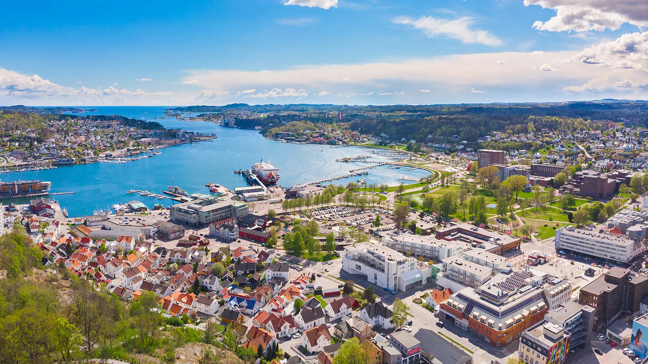 Representativt motiv fra Sandefjord kommune