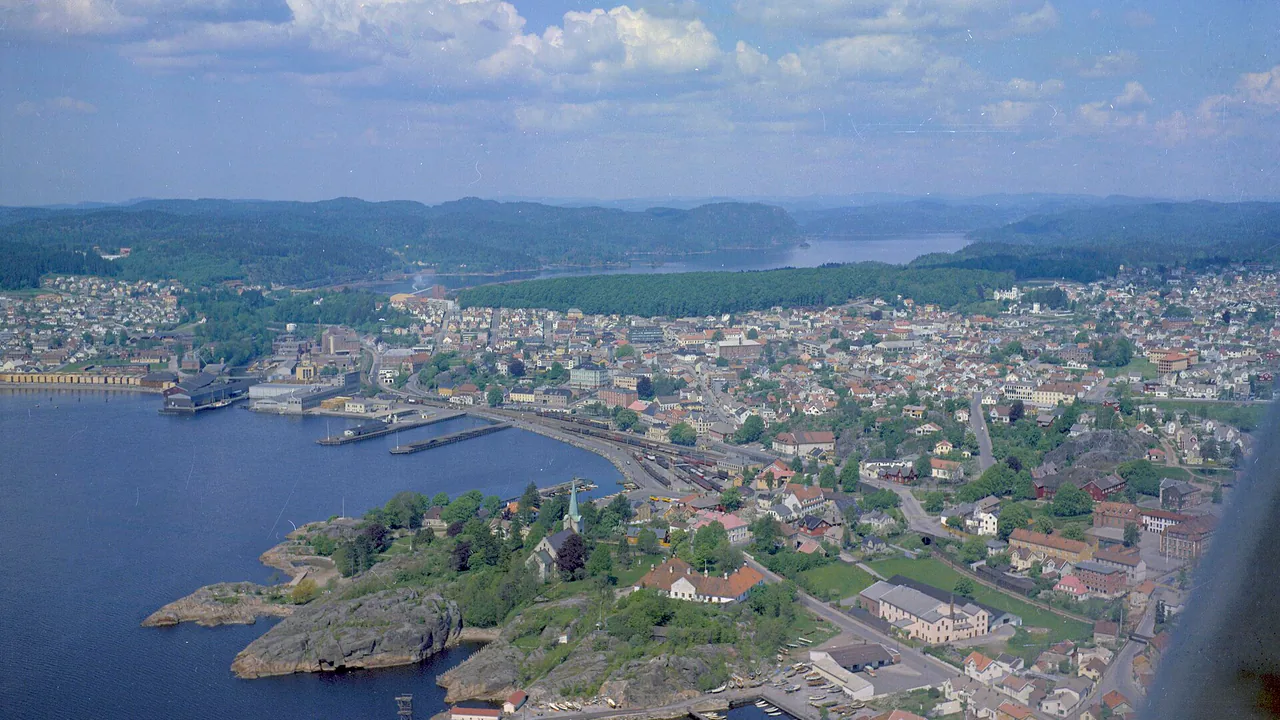 Representativt motiv fra Larvik kommune
