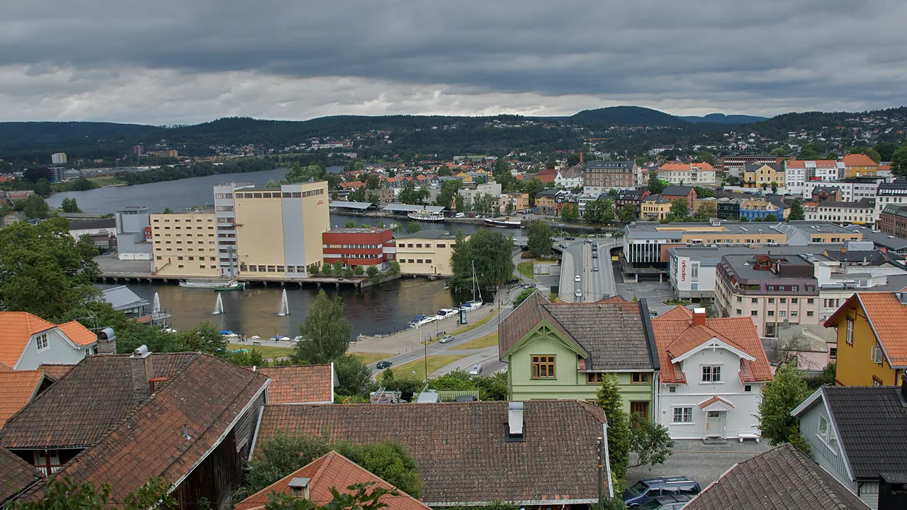 Representativt motiv fra Skien kommune