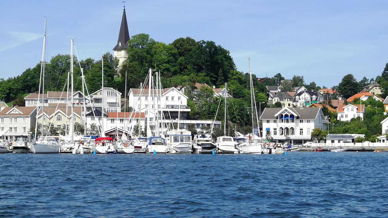 Representativt motiv fra Grimstad kommune