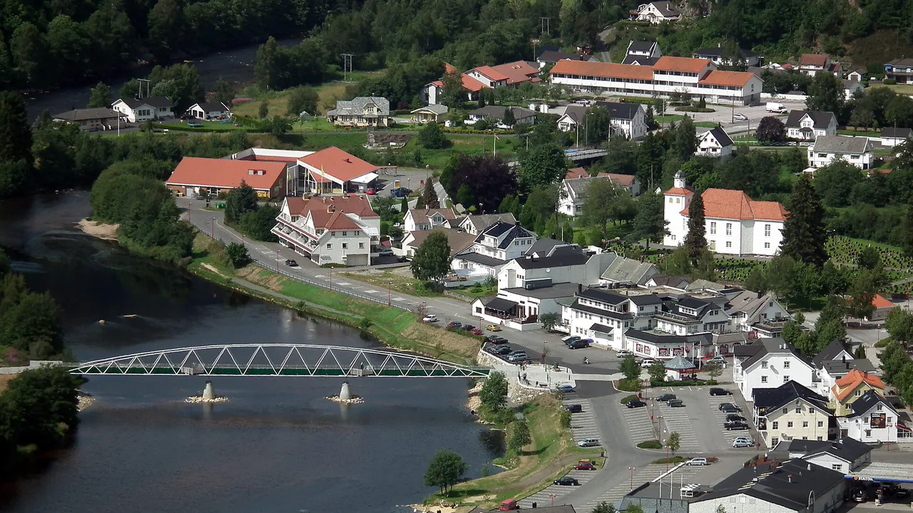 Representativt motiv fra Kvinesdal kommune