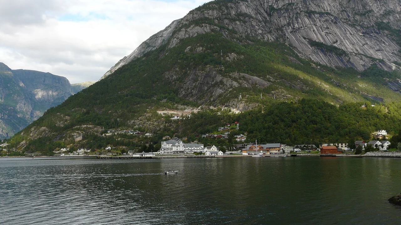 Representativt motiv fra Eidfjord kommune