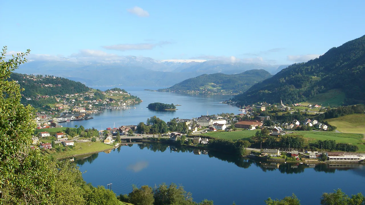 Representativt motiv fra Kvam kommune