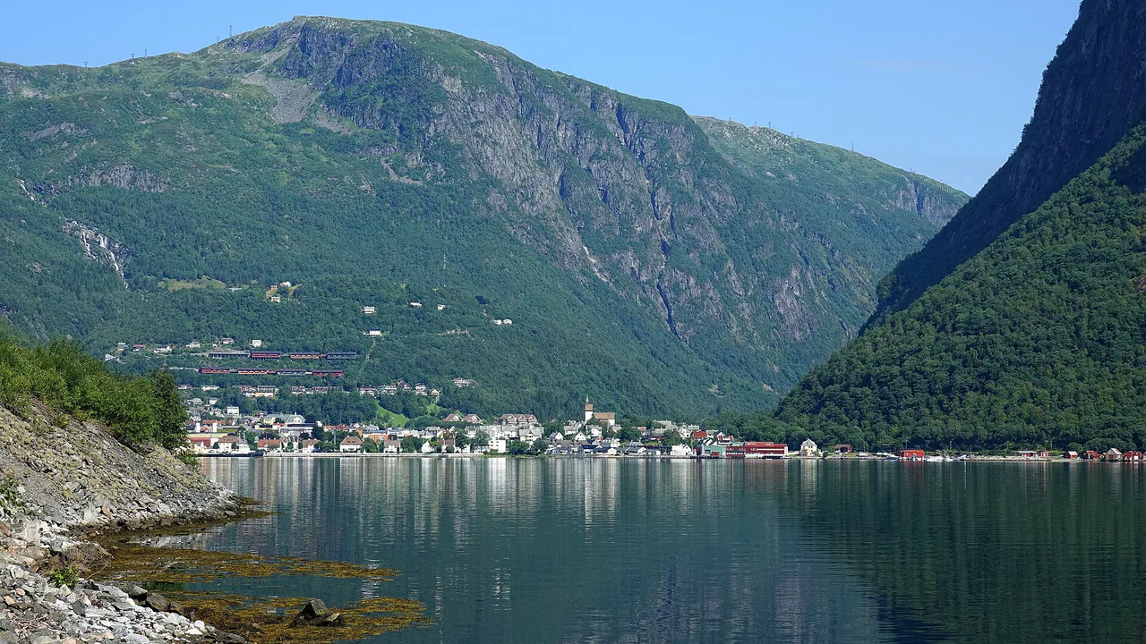 Representativt motiv fra Høyanger kommune