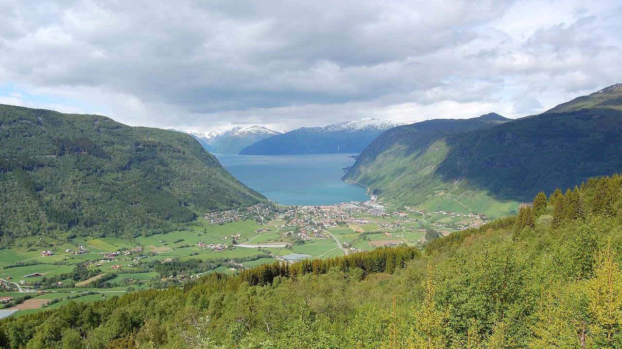 Representativt motiv fra Vik kommune