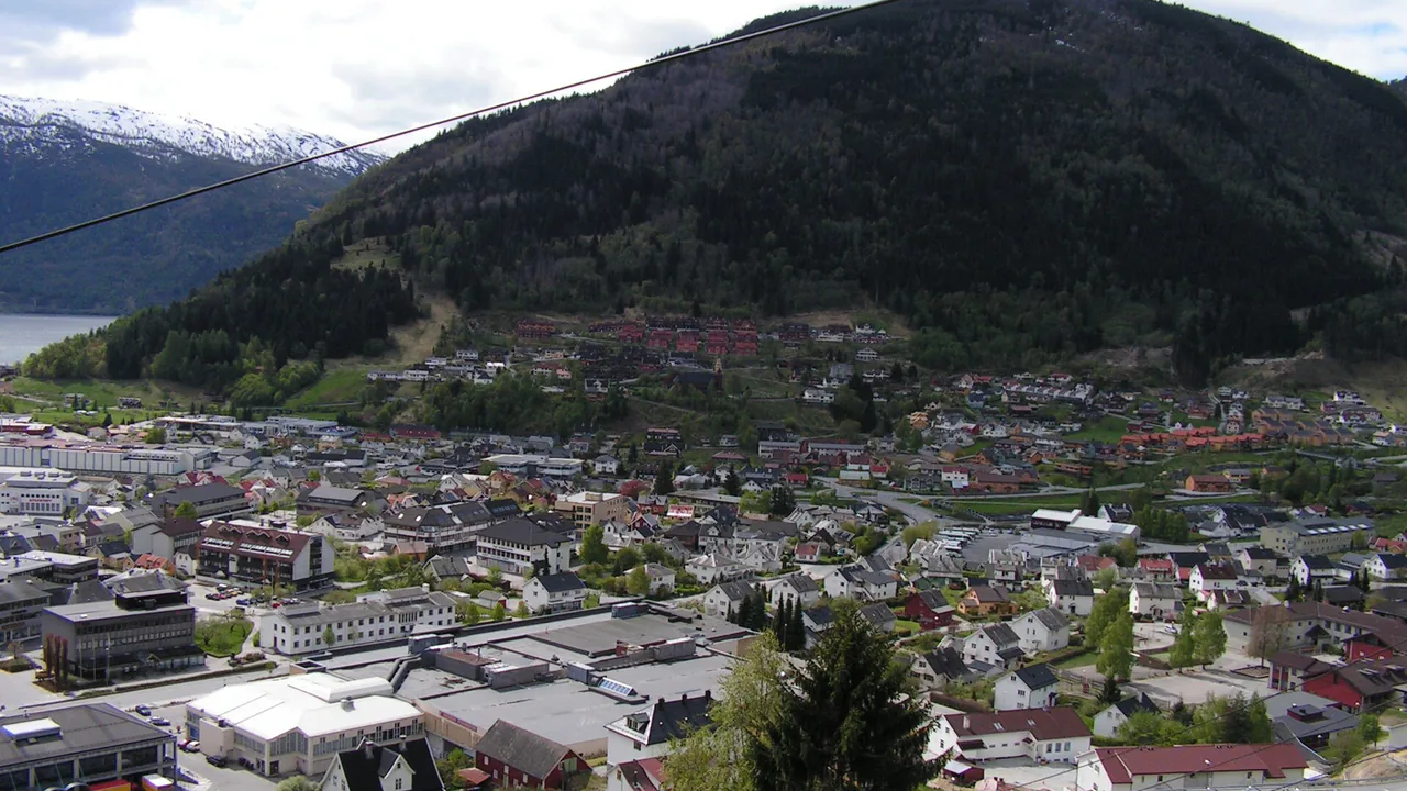 Representativt motiv fra Sogndal kommune