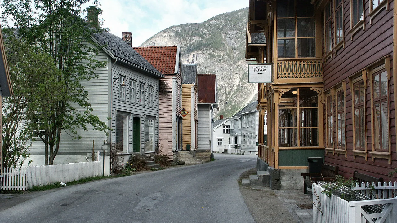 Representativt motiv fra Lærdal kommune