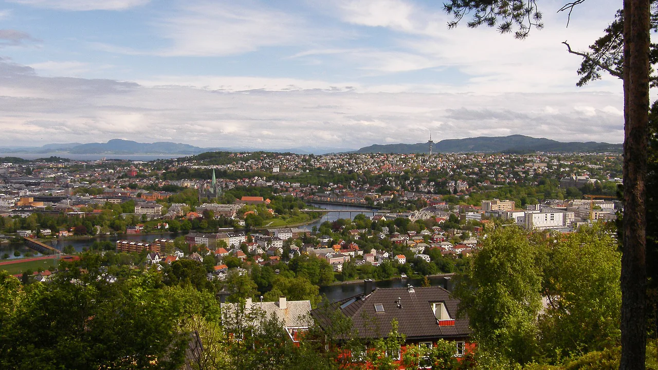 Representativt motiv fra Trondheim kommune