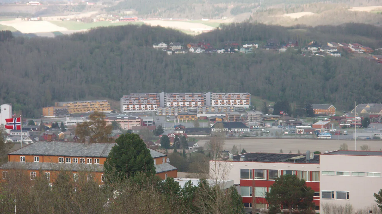 Representativt motiv fra Melhus kommune