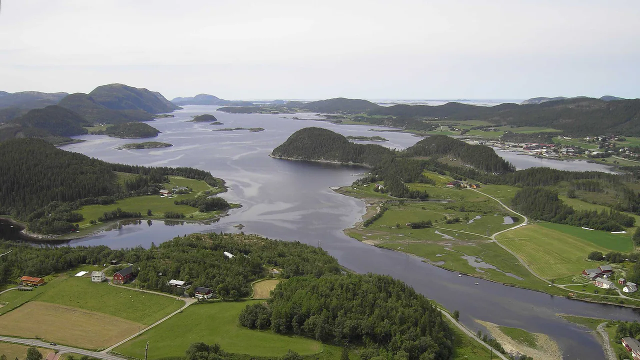 Representativt motiv fra Åfjord kommune
