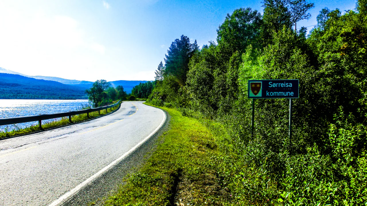 Representativt motiv fra Sørreisa kommune